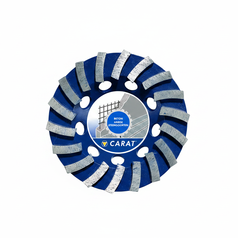 Diamond grinding head cup wheel 180 mm